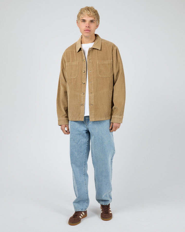 JAMESON CORD SHIRT tan