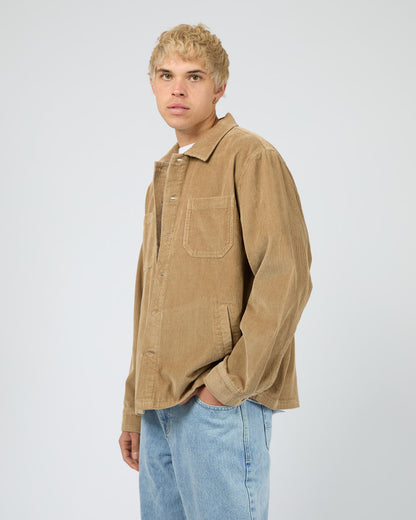 JAMESON CORD SHIRT tan