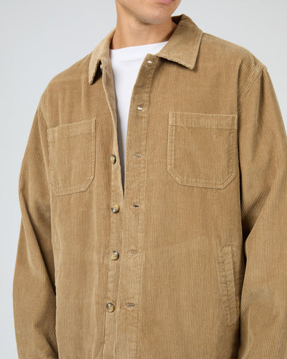 JAMESON CORD SHIRT tan
