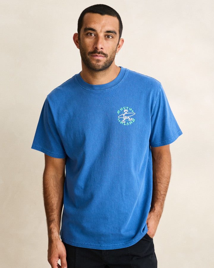 JAUNT VINTAGE SS T-SHIRT cobalt