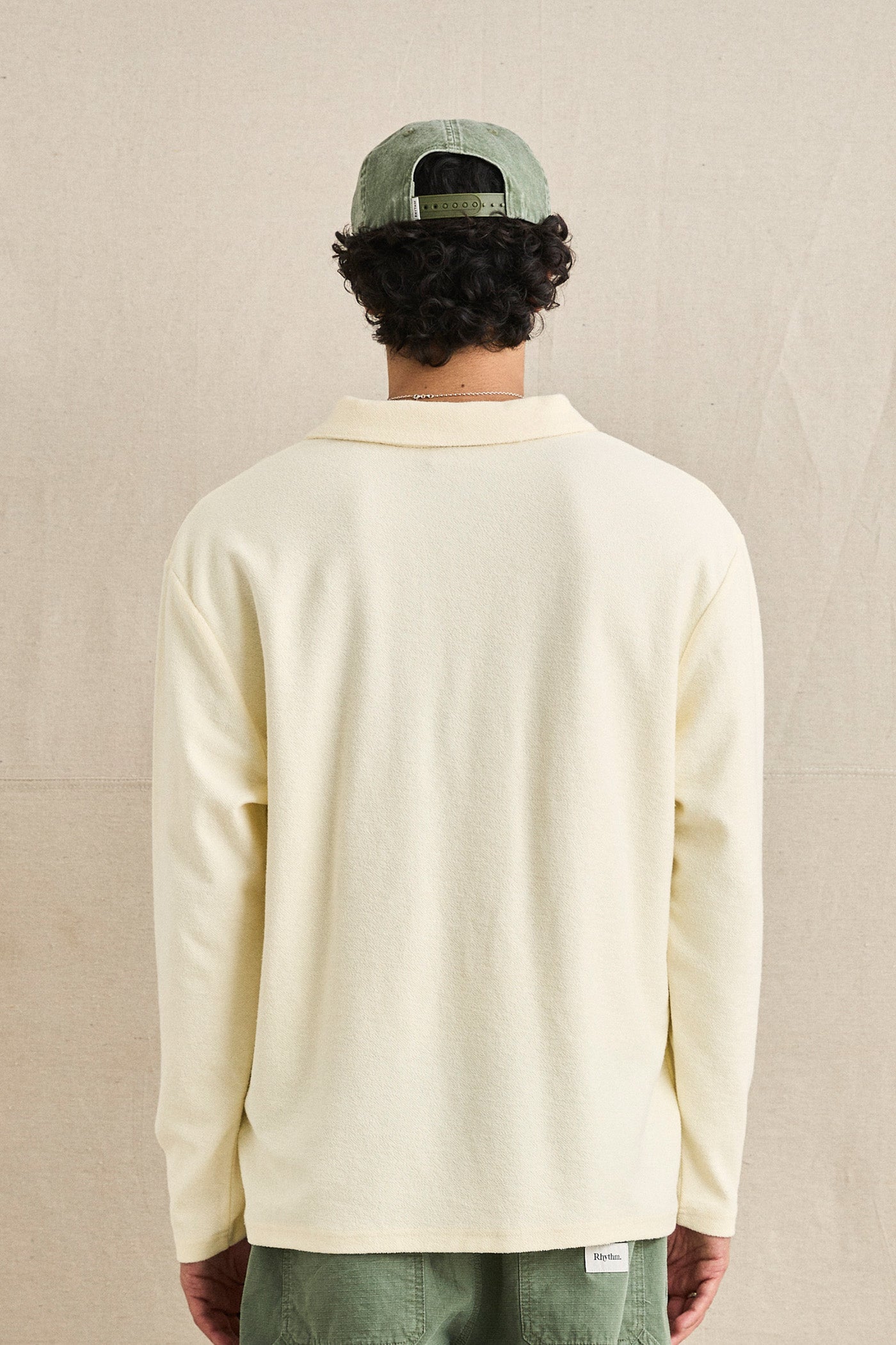 KAPU LS RUGBY POLO ECRU