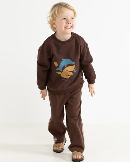 KIDS HERITAGE PANT earth