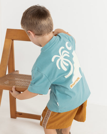 KIDS OASIS SS T-SHIRT seafoam