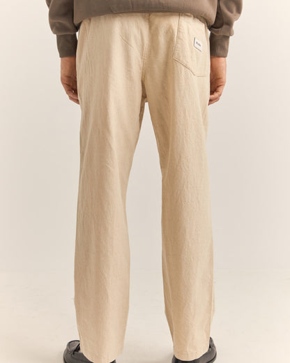 LINEN JAM PANT bone