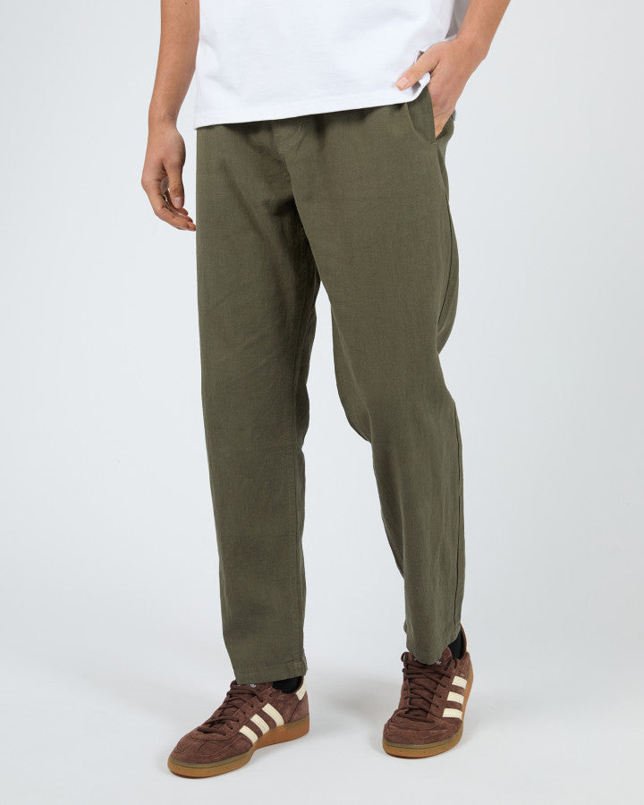 LINEN PANT khaki