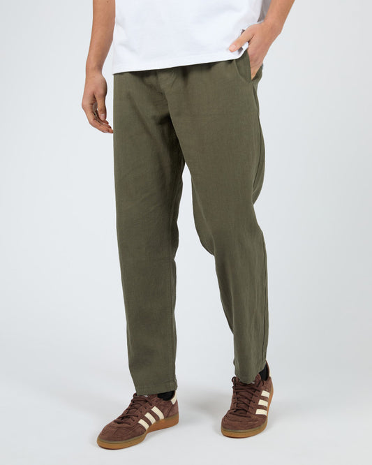 LINEN PANT khaki