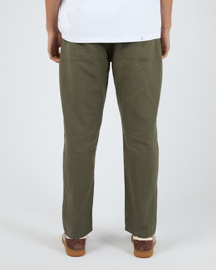 LINEN PANT khaki