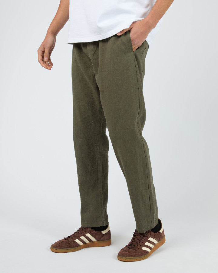 LINEN PANT khaki