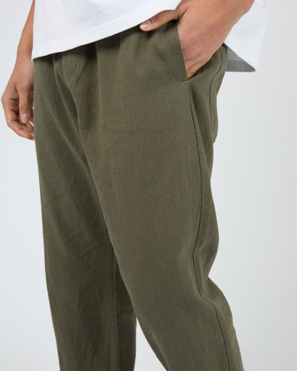 LINEN PANT khaki