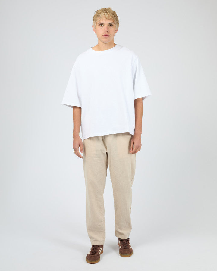 LINEN PANT tan