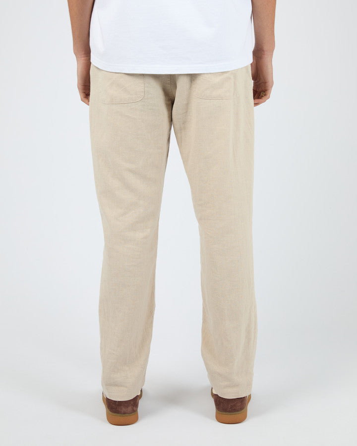 LINEN PANT tan