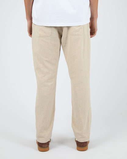 LINEN PANT tan