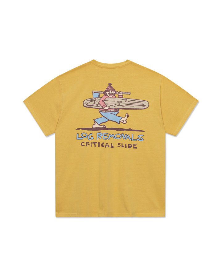 LOGGER TEE mustard