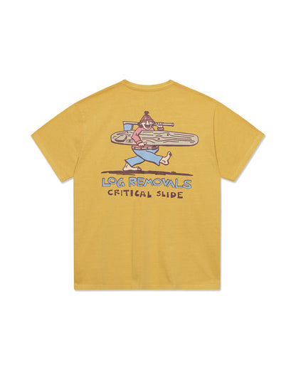 LOGGER TEE mustard