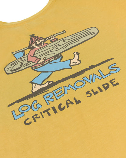 LOGGER TEE mustard