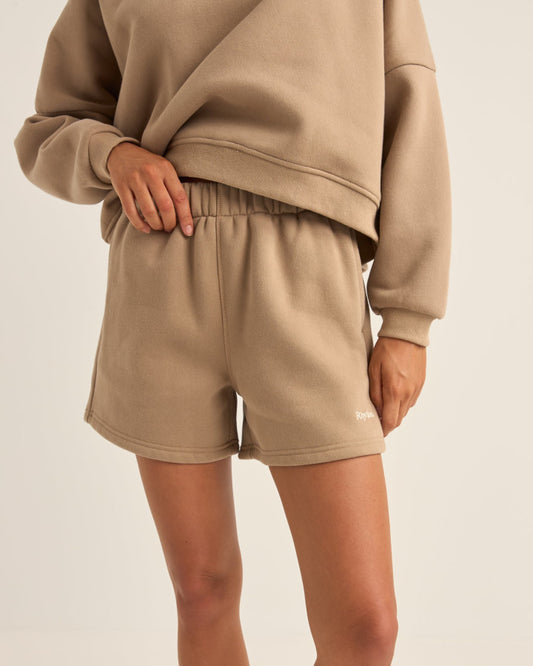 LOGO FLEECE SHORTS