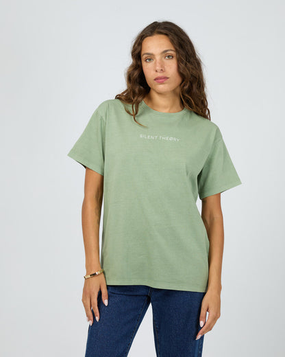LOGO TEE green