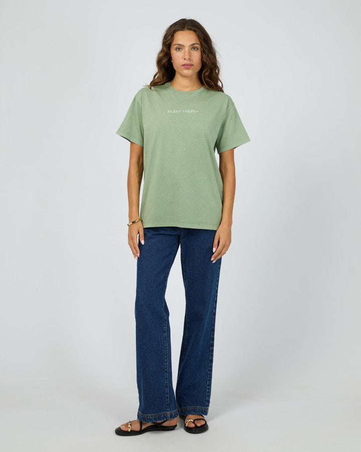 LOGO TEE green