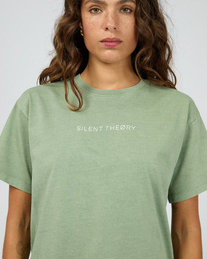 LOGO TEE green