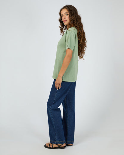 LOGO TEE green