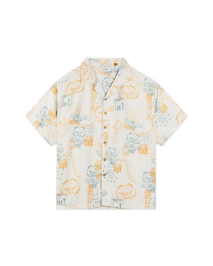 MADNESS RESORT SHIRT ecru