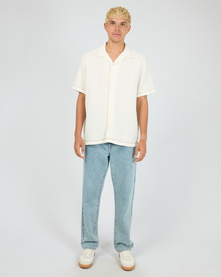 MARLIN SS SHIRT white