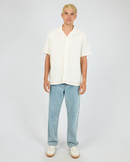 MARLIN SS SHIRT white