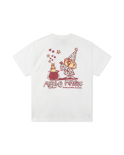MELLO MAGIC TEE white