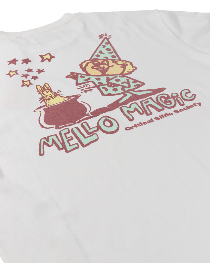 MELLO MAGIC TEE white
