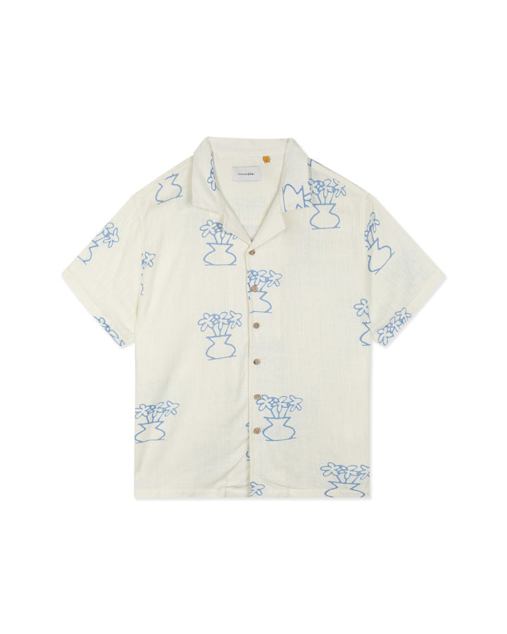 MELLOW RESORT SHIRT ecru