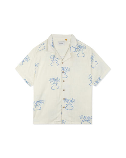 MELLOW RESORT SHIRT ecru