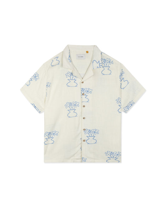 MELLOW RESORT SHIRT ecru