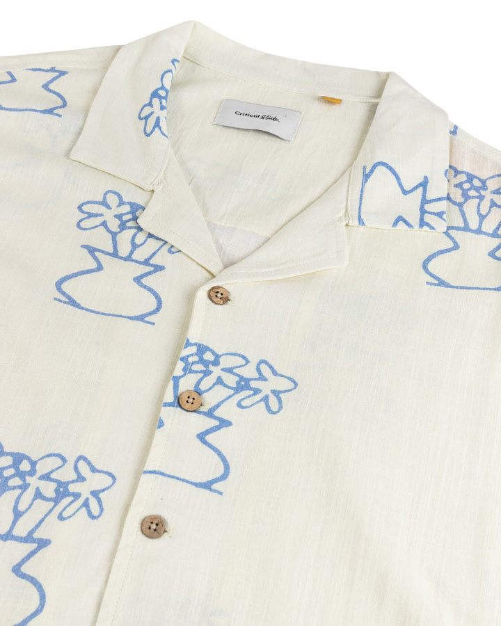 MELLOW RESORT SHIRT ecru