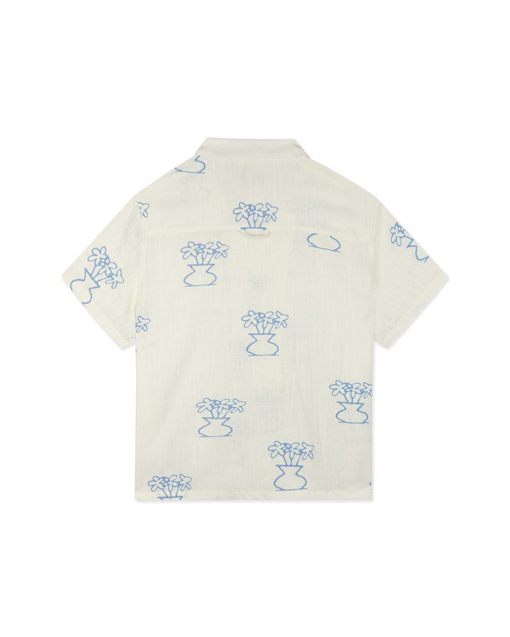 MELLOW RESORT SHIRT ecru
