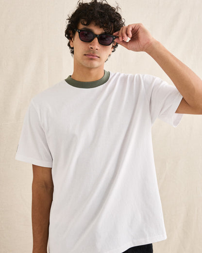 MERGE VINTAGE SS T-SHIRT WHITE