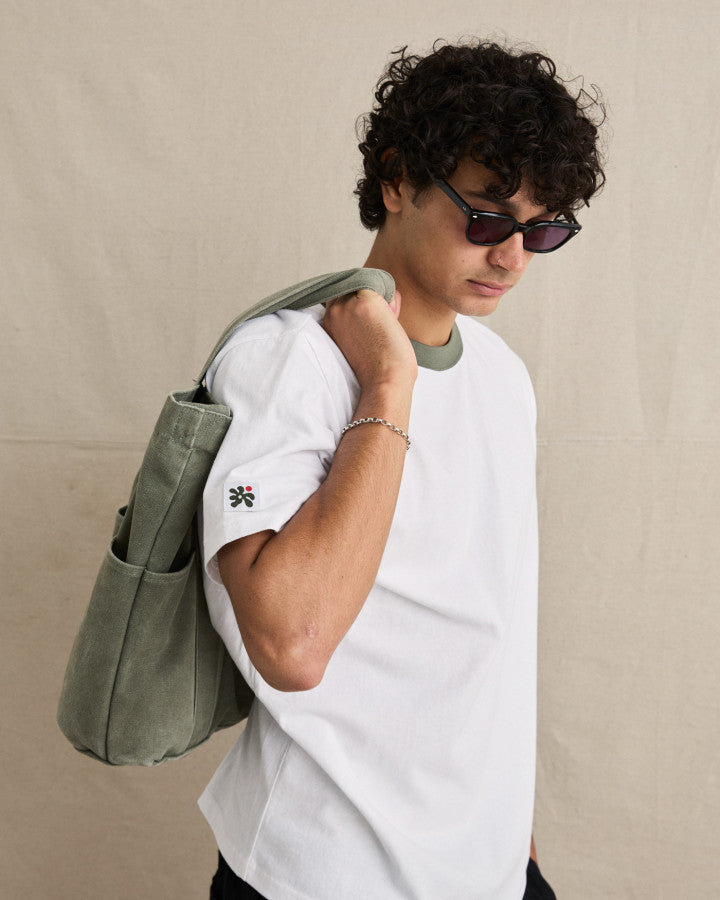 MERGE VINTAGE SS T-SHIRT WHITE