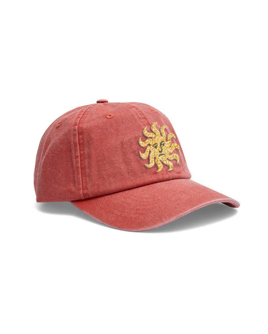 MORNING DAD CAP red