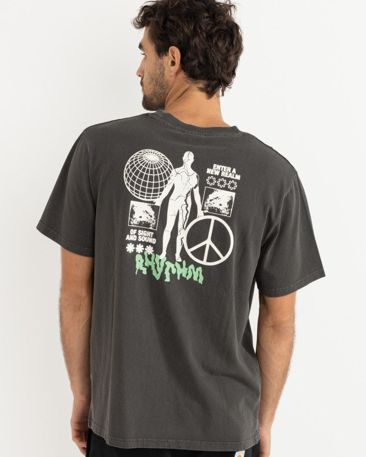 NEW REALM VINTAGE SS T-SHIRT BLACK