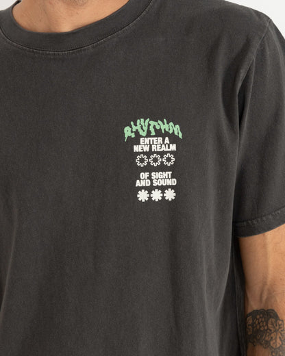 NEW REALM VINTAGE SS T-SHIRT BLACK
