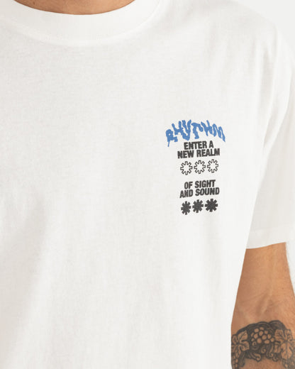 NEW REALM VINTAGE SS T-SHIRT VINTAGE WHITE