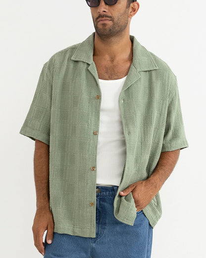 OASIS SS SHIRT desert grass