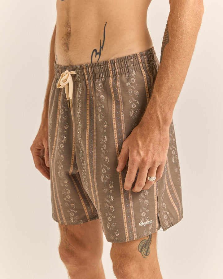 PAISLEY STRIPE BEACH SHORT TOBA