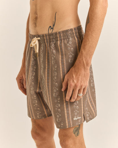 PAISLEY STRIPE BEACH SHORT TOBA