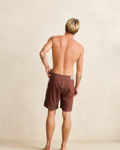 PANEL STRIPE TRUNK chocolate