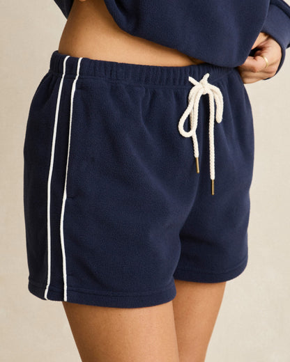 PIPE POLAR FLEECE SHORT ocean
