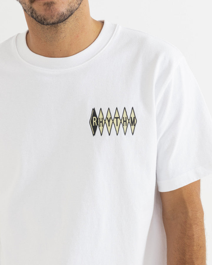 POOLROOM VINTAGE SS T-SHIRT white