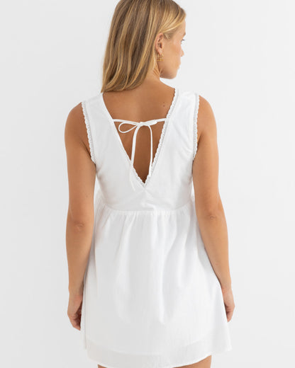 PRESLEY DRESS white