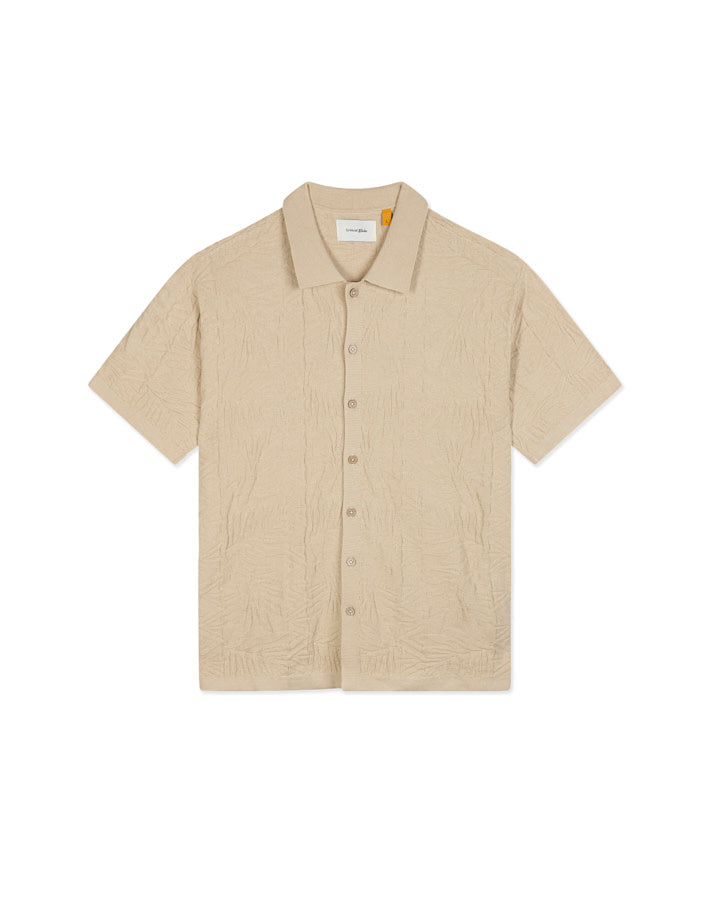 RAILS SS KNIT SHIRT sand