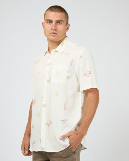 RANCH S/S SHIRT white