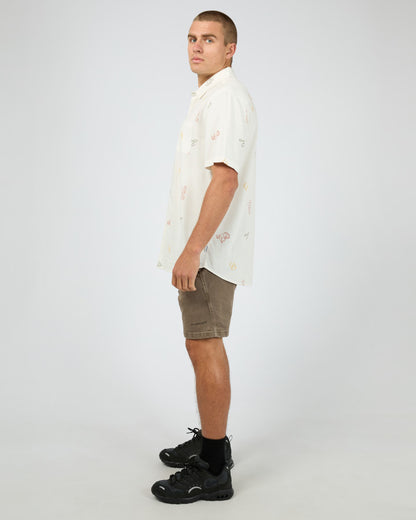 RANCH S/S SHIRT white